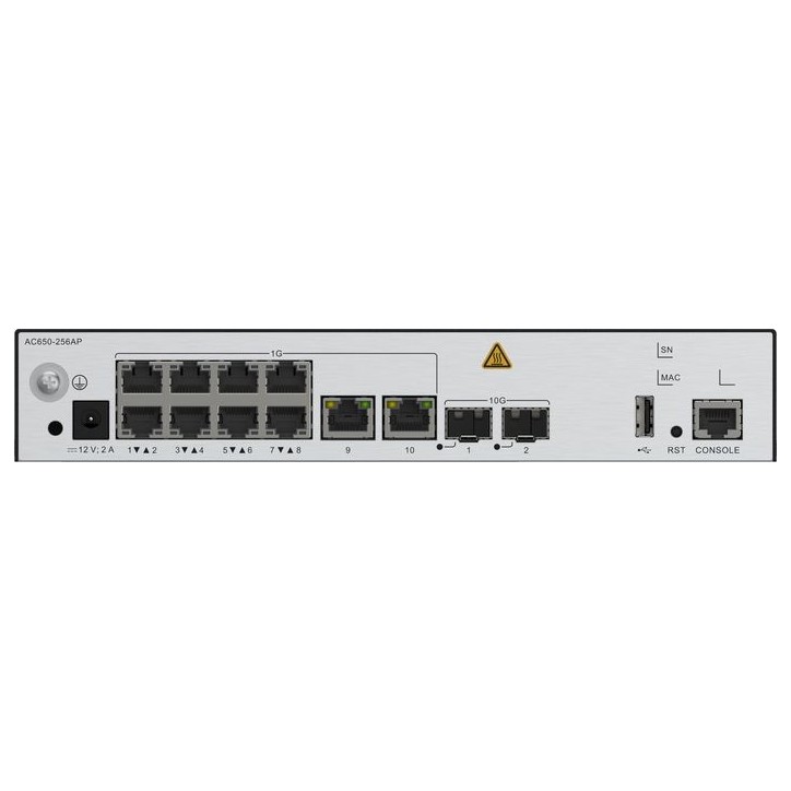 AC650-256AP HUAWEI eKit 10 Gbps, 4096 VLAN, 2 x 10GE SFP+, 10 x GE RJ45, 250 x 210 x 43.6 mm 02355NCH 0,57 Wh