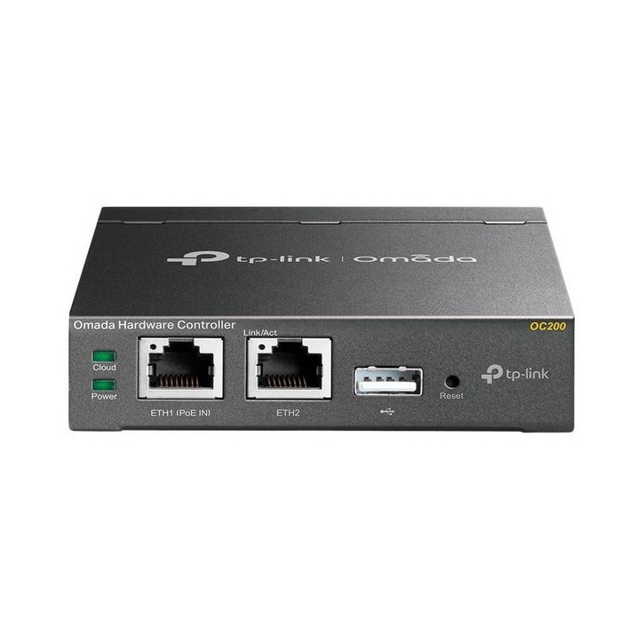 OC200 Omada 10/100Mbps LAN, USB 2.0, Micro USB, PoE, 100x98x25 mm CE, FCC, RoHS