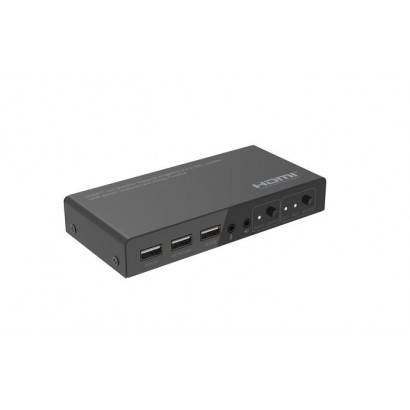 MC-HDMIKVM0201-4K MC-HDMIKVM0201-4K MicroConnect 4K@60Hz HDMI KVM switch, 2x1 4:4:4, HDCP 2.2 & 1.4, 18Gbps bandwidth, 3D HDM...
