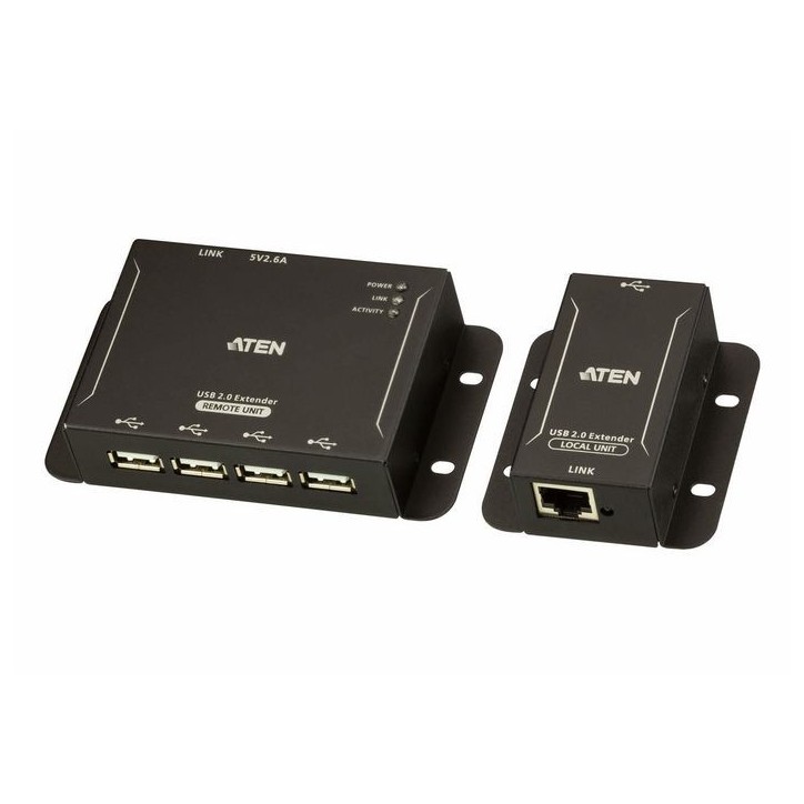 UCE3250-AT-G Aten 4-Port USB 2.0 CAT 5 Extender (up to 50m) Cat5/Cat5e/Cat6