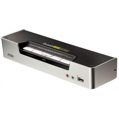 CS1794-AT-G CS1794-AT-G Aten 4-Port USB HDMI KVM Switch with Audio & USB 2.0 Hub (KVM cables included) Features DSE