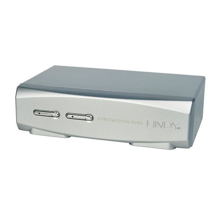 39304 Lindy 2 Port KVM Switch Pro USB 2.0, DisplayPort 1.2 with TTU NONE - Only use for non-battery items