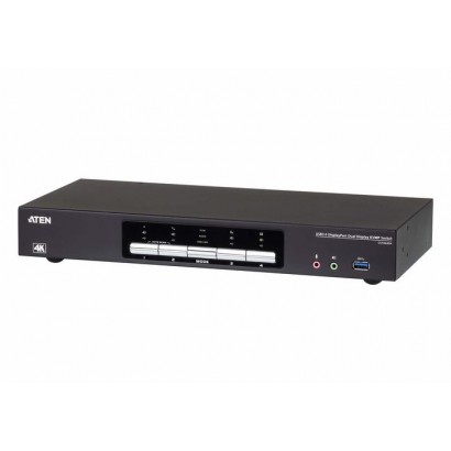 CS1944DP-AT-G Aten 4-Port USB 3.0 4K DisplayPort Dual Display KVMP Switch