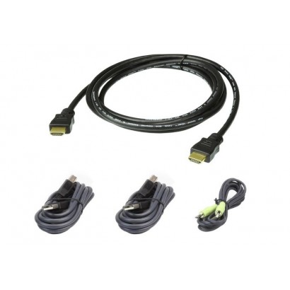 2L-7D02UHX4 2L-7D02UHX4 Aten 1.8M USB HDMI Secure KVM Cable Kit 2L-7D02UHX4 NONE - Only use for non-battery items Features DSE