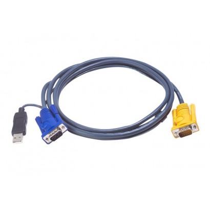 2L-5202UP 2L-5202UP Aten USB KVM Cable (6ft) NONE - Only use for non-battery items