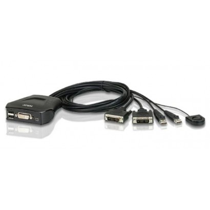 CS22D-AT CS22D-AT Aten 2-Port USB DVI KVM Switch