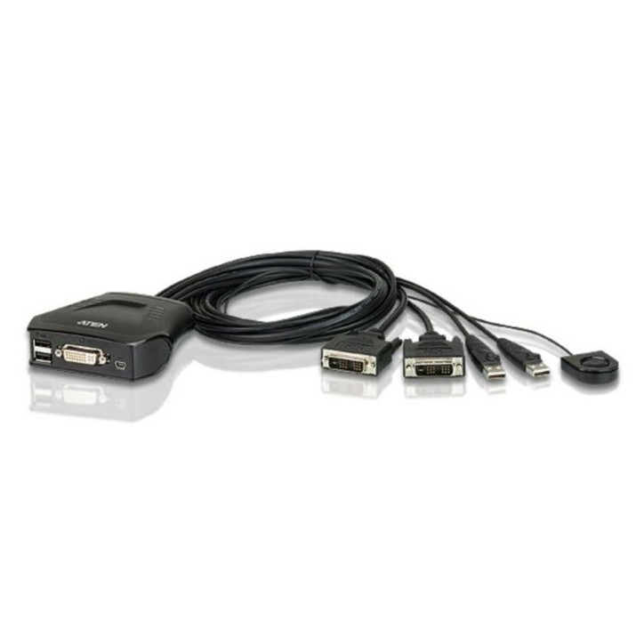 CS22D-AT Aten 2-Port USB DVI KVM Switch