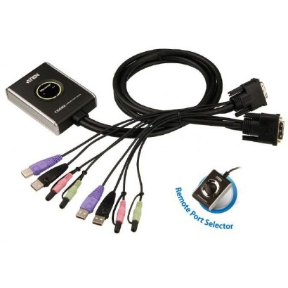 CS682-AT CS682-AT Aten 2-Port USB DVI KVM Switch with Audio 784056