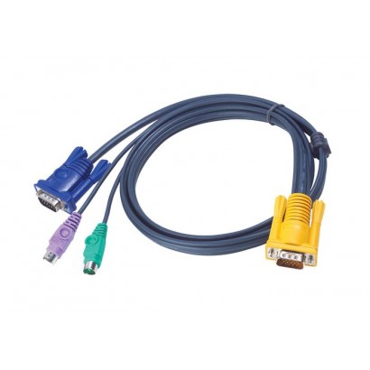 2L-5202P 2L-5202P Aten KVM cable VGA + PS/2 1.80 m NONE - Only use for non-battery items Features DSE