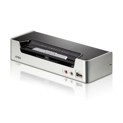 CS1792-AT-G CS1792-AT-G Aten 2-Port USB HDMI KVM Switch with Audio & USB 2.0 Hub (KVM cables included) Features DSE