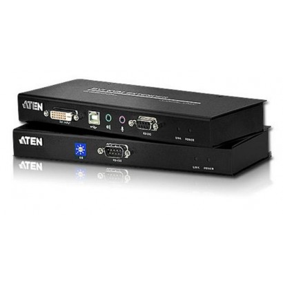 CE600-AT-G Aten USB DVI KVM Extender with Audio and RS-232 (60m) Cat5/Cat5e