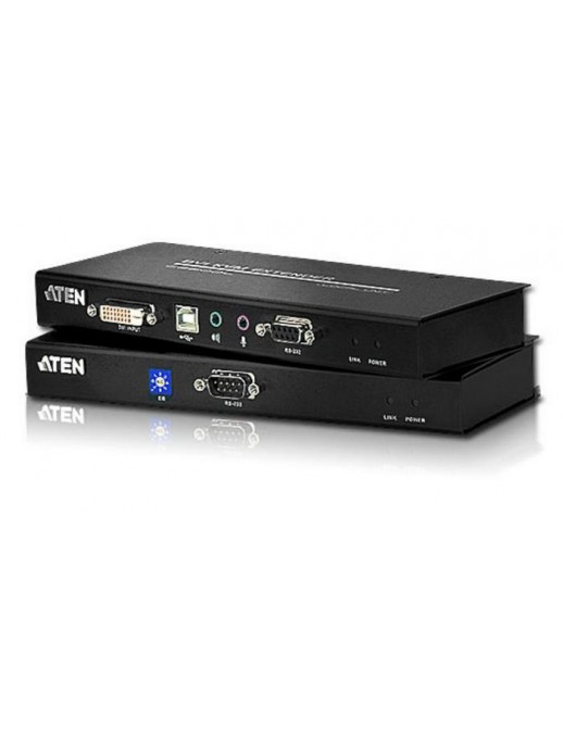 CE600-AT-G Aten USB DVI KVM Extender with Audio and RS-232 (60m) Cat5/Cat5e