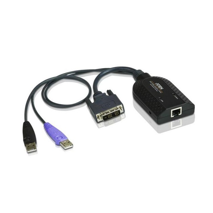 KA7166-AX Aten RJ-45 / DVI & USB, Smart Card Reader NONE - Only use for non-battery items