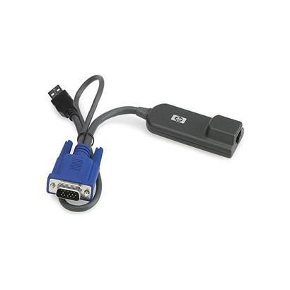 336047-B21 336047-B21 Hewlett Packard Enterprise KVM CAT5 1-pack USB Interface Adapter AF628A, 336047-B21, 396633-001 NONE - ...
