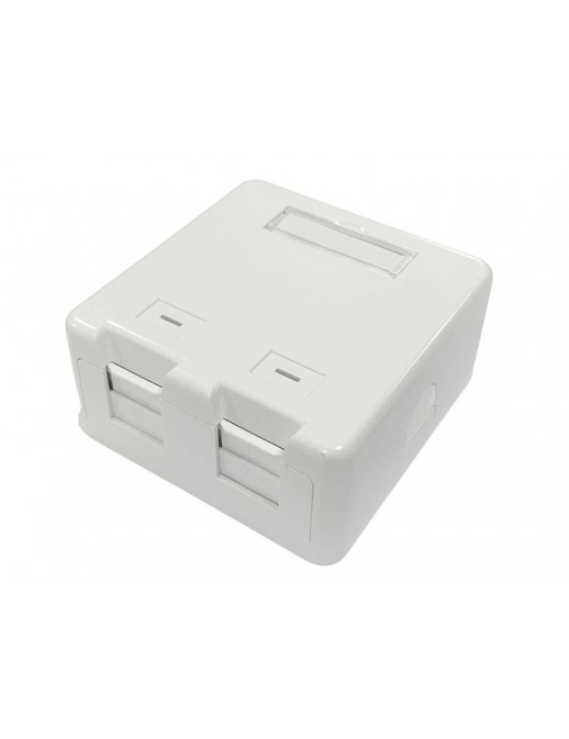 LVN127767 Lanview Surface mount box for 2 x RJ45 jack 39121308