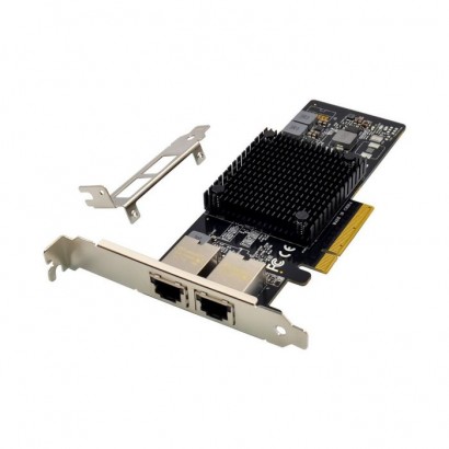 MC-PCIE-X550-X8 MC-PCIE-X550-X8 MicroConnect PCIe x8 Dual RJ45 10 GbE X550 X550T2BLK CE Features DSE