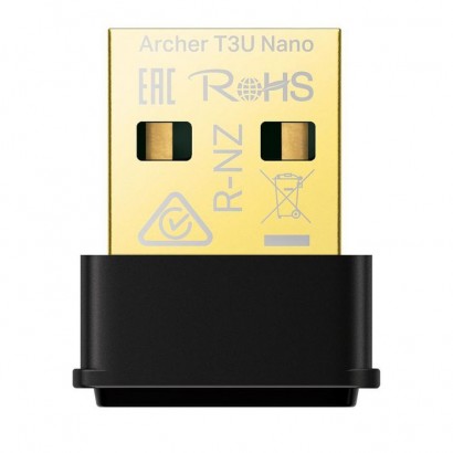 ARCHER T3U NANO ARCHER T3U NANO TP-Link USB 2.0,IEEE 802.11b/g/n 2.4 GHz, IEEE 802.11a/n/ac 5 GHz, 19.85 x 15.7 x 7.39 mm PC/...