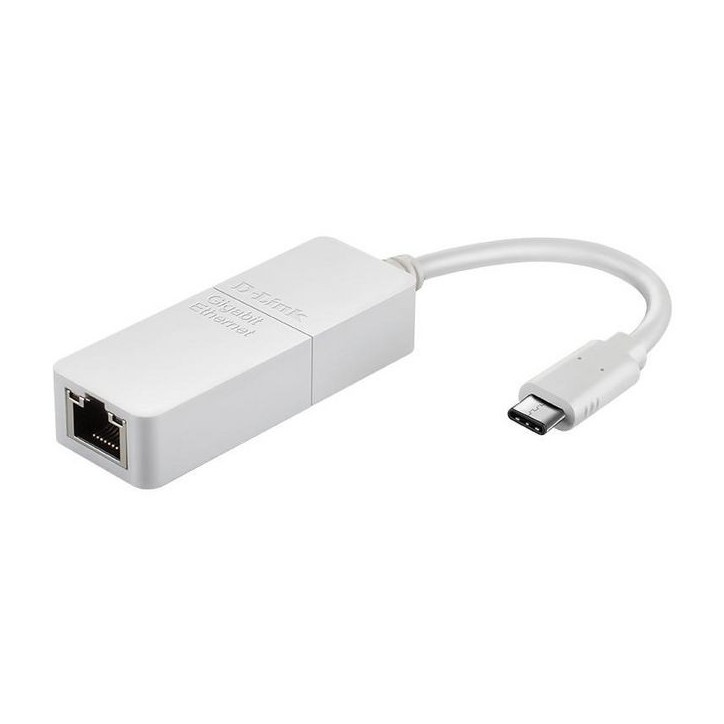 DUB-E130 D-Link USB-C, Gigabit Ethernet, Plug & Play CE, FCC