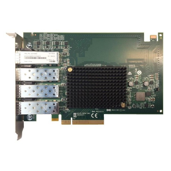 7ZT7A00493-RFB Lenovo ThinkSystem Emulex OCe14104B-NX PCIe 10Gb 4-Port SFP+ Ethernet Adapter Server