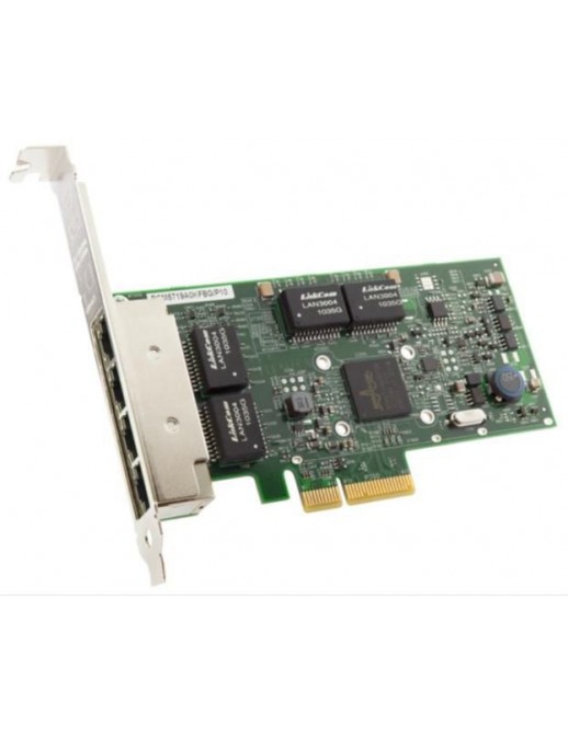 BCM95719A1904AC Broadcom 4x RJ-45, PCIe 2.0 x4, 1GBASE-T, Wake-on-LAN Server