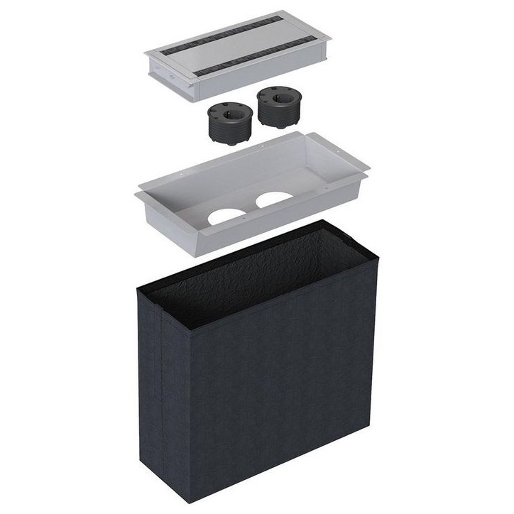 935-K210 Kondator Powerdot SMALL Conference II, with 2 x 935-PD10 Powerdot, Silver 9708000202 39121308