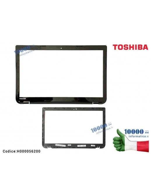 H000056200 Cornice Display Bezel LCD TOSHIBA Satellite L50-A S50D S55-A [NERA] H000056200 13N0-C3P1501 13N0-C3A0Y01