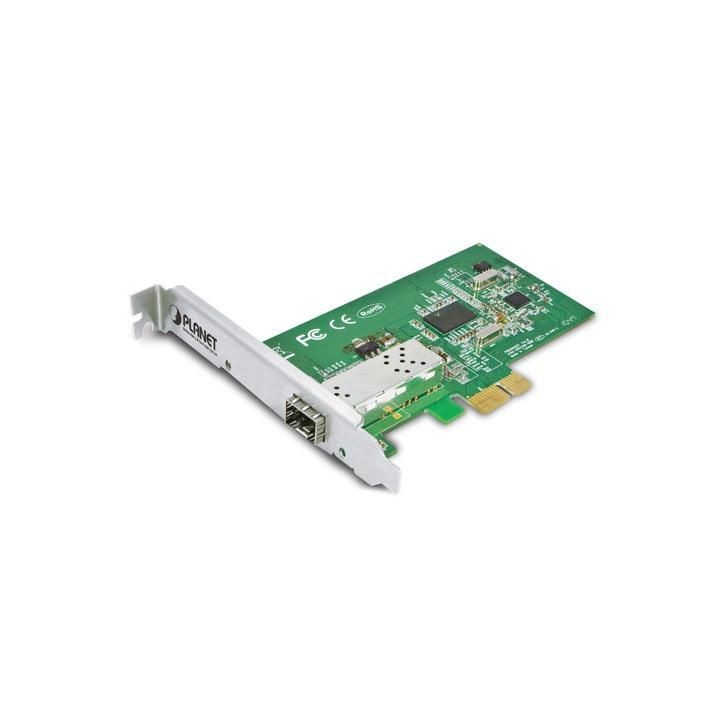 ENW-9701 Planet 1000Base-SX / LX SFP PCI Express Ethernet Adapter FCC, CE