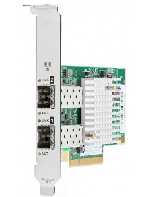 790316-001 Hewlett Packard Enterprise 10Gb Ethernet network adapter with dual ports, PCIe 3.0 x8 interface, supports various HPE