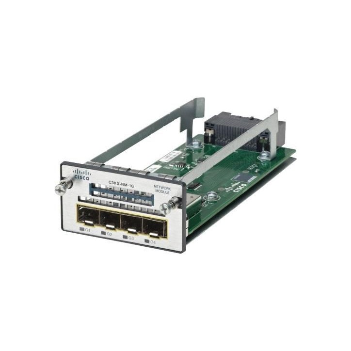 C3KX-NM-1G-RFB Cisco Four Gigabit Ethernet Port Network Module 789074