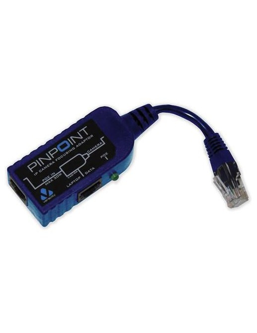 VAD-PP Veracity PINPOINT Setup/focus adaptor for POE-powered IP cameras RE 1292-ID CE, FCC