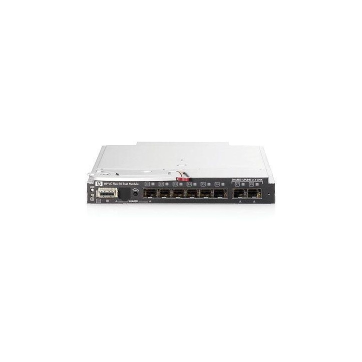 455880-B21-RFB HP HP Virtual Connect Flex-10 10Gb Ethernet Module for c-Class BladeSystem 455880-B21 10 Gbit/s