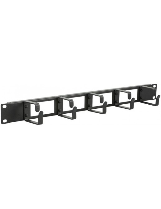 RAO110BL RAO110BL Lanview by Logon 1U 19" CABLE ORGANIZER PANEL WITH CABLE ENTRY HOLE 19-4, RAO110BL 19 "