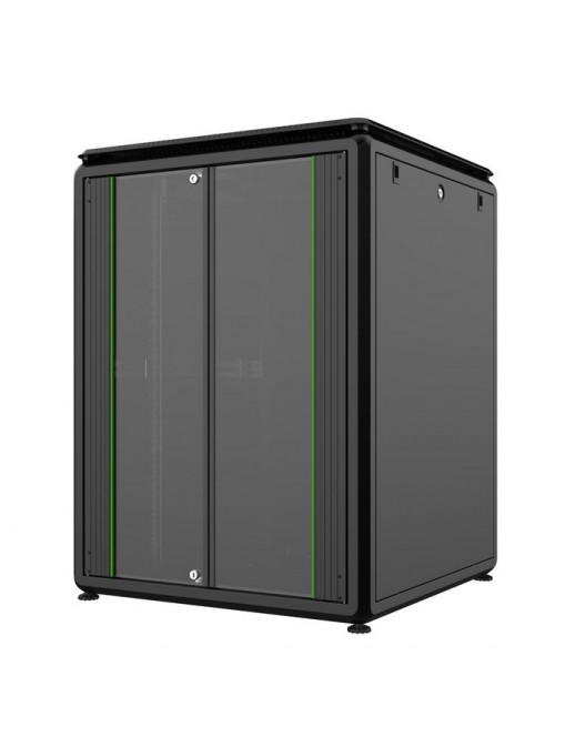 RDL20U88BL Lanview by Logon 19'' 20U Rack Cabinet 800 x 800mm Data Line RDL20U88BL Product colour: Black