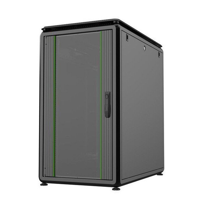 RDL20U61BL Lanview by Logon 19'' 20U Rack Cabinet 600 x 1000mm Data Line RDL20U61BL Product colour: Black