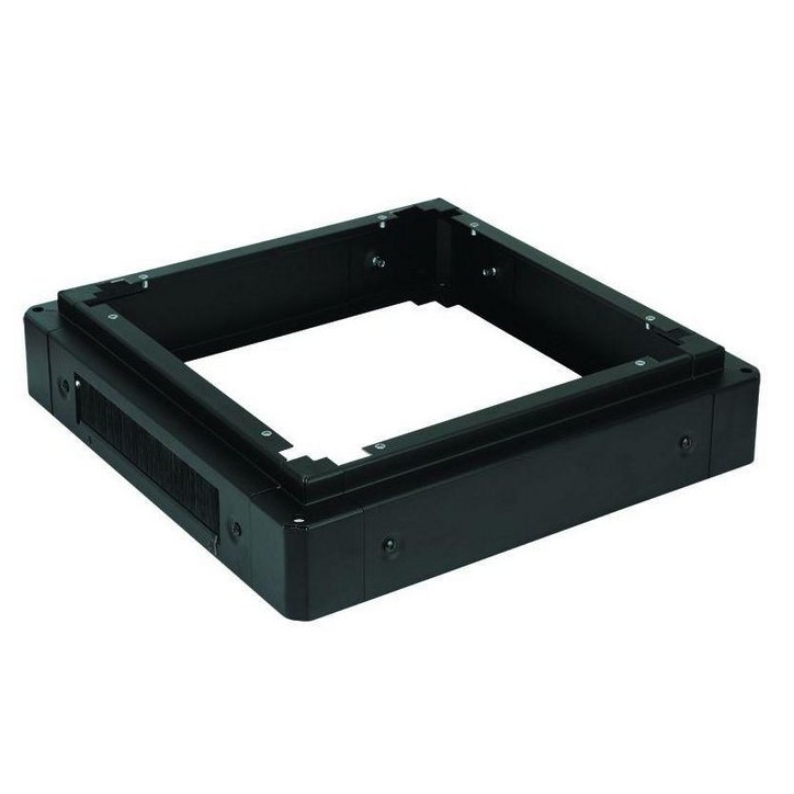 RAP105BL Lanview by Logon W600 D800 H100mm PLINTH MODULE BLACK RAP105BL