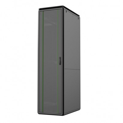 RDL46U61BL Lanview by Logon 19'' 46U Rack Cabinet 600 x 1000mm Data Line RDL46U61BL Product colour: Black