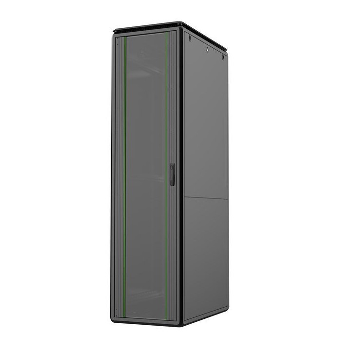 RDL46U61BL Lanview by Logon 19'' 46U Rack Cabinet 600 x 1000mm Data Line RDL46U61BL Product colour: Black
