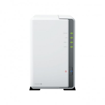 DS223J DS223J Synology 4-core 1.7 GHz, 1 GB DDR4 non-ECC, Realtek RTD1619B, 3.5"/2.5", 165 mm x 100 mm x 225.5 mm, 0.88 kg UN...