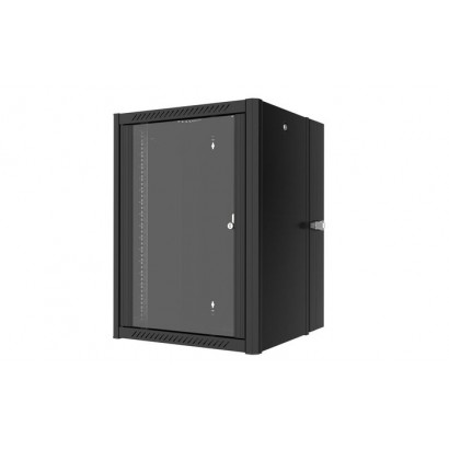 RWP16U45BL-D RWP16U45BL-D Lanview by Logon 19'' Rack Cabinet 16U 60 x 60 Double Wallmount Pro RWP16U45BL Features DSE
