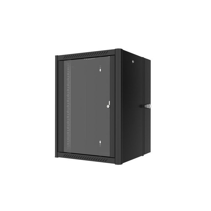 RWP16U45BL-D Lanview by Logon 19'' Rack Cabinet 16U 60 x 60 Double Wallmount Pro RWP16U45BL