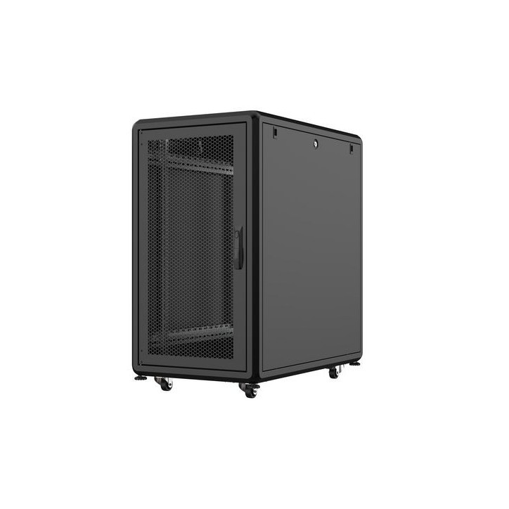 RSL20U61BL Lanview by Logon 19" 20U Rack Cabinet 600 x 1000mm Server Line RSL20U61BL Product colour: Black RSL20U61BL Lanview by Logon 19" 20U Rack Cabinet 600 x 1000mm Server Line RSL20U61BL Product colour: Black