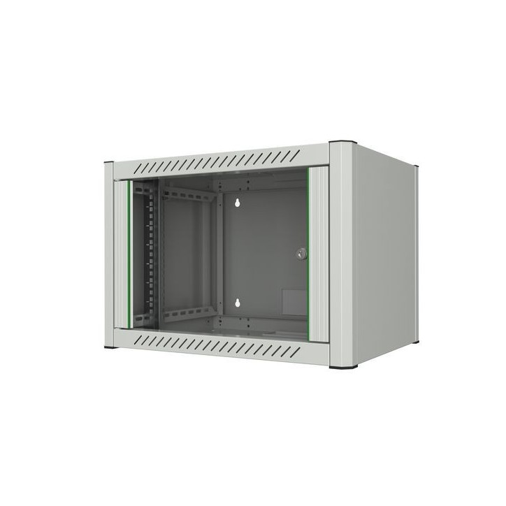 RWM06U45WH Lanview by Logon 19'' Rack Cabinet 6U 60 x 45 Wallmount RWM06U45WH Product colour: White