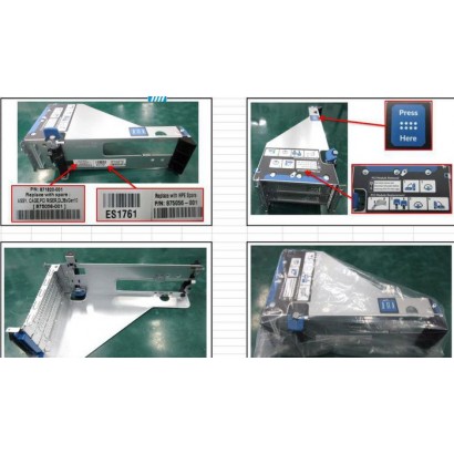875056-001-RFB Hewlett Packard Enterprise PCI riser cage