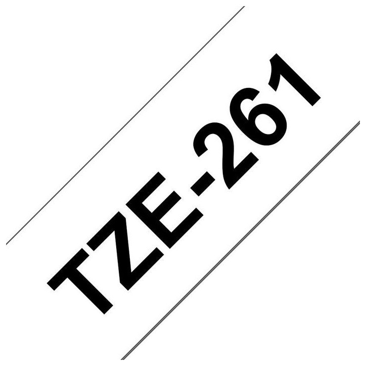 TZE-261 Brother Laminated P-touch Labelling Tape, 36mm, 8m, Black/White TZE-261 Brother TZE-261 Brother Laminated P-touch Labelling Tape, 36mm, 8m, Black/White TZE-261 Brother