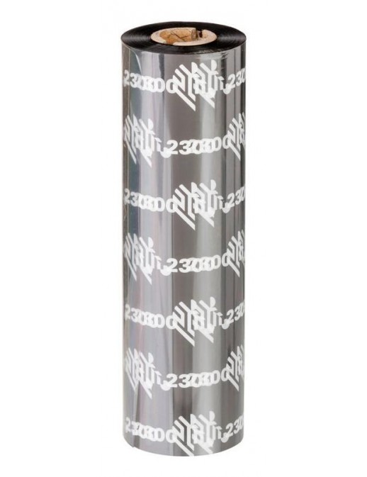 02300GS08407 02300GS08407 Zebra Wax Ribbon, 84mmx74m, 2300 Standard, 12mm core, 12/box 02300GS08407, 35-02300GS08407 1,2 cm