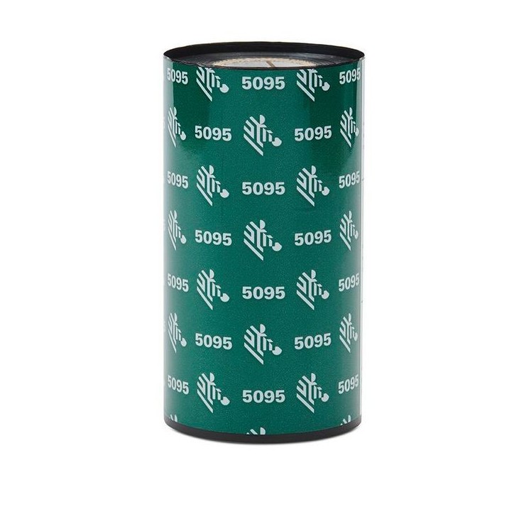 05095BK06045 Zebra 5095 Resin Thermal Ribbon 60mm x 450m 35-05095BK06045 UL/cUL