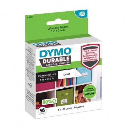 2112283 2112283 DYMO LabelWriter™ Durable Labels - 25 x 54mm Permanent Features DSE