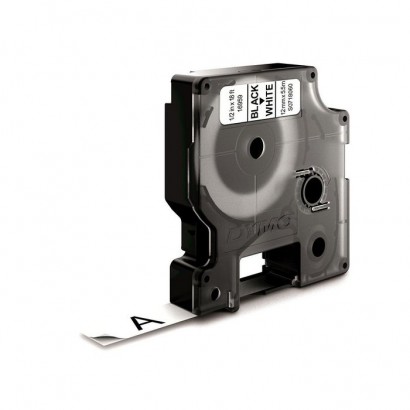 S0718060 DYMO D1 - Durable Labels - Black on White - 12mm x 5.5m 16959