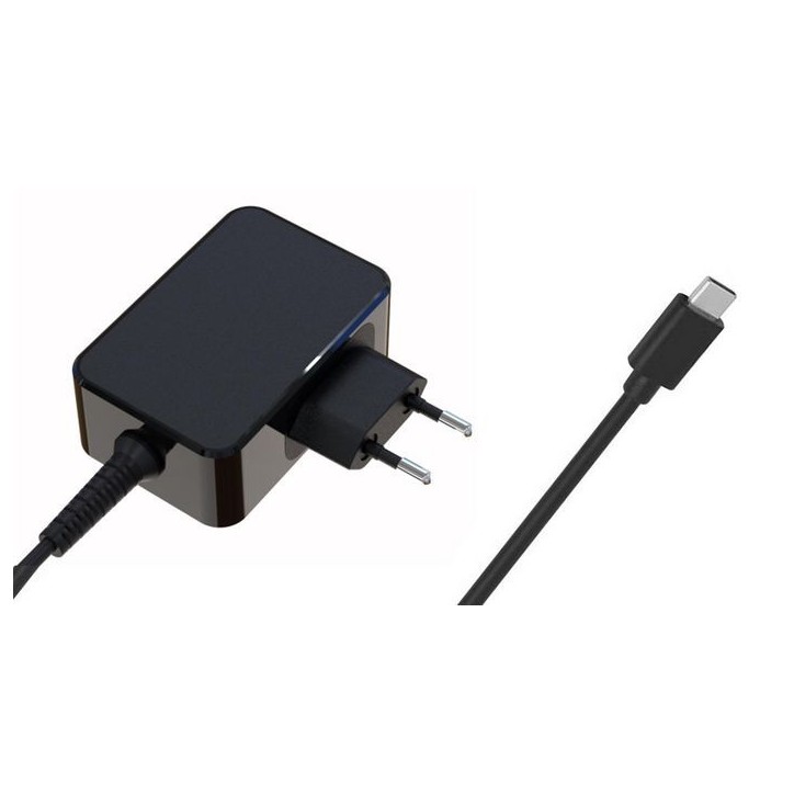 MBXUSBC-AC0026 CoreParts USB-C Power Adapter 65W 5V2.4A-20V3.2A USB PD Plug:USB-C EU Wall - 5V 2.4A, 5.2V 3A,9V3A, 12V3A, 14.5V2