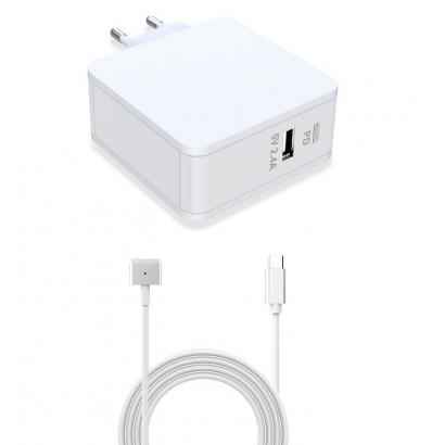 MBXAP-AC0023 MBXAP-AC0023 CoreParts Power Adapter for MacBook 90W 20V 4.5A Plug: Magsafe 2 with 1.8m cable & USB output for M...